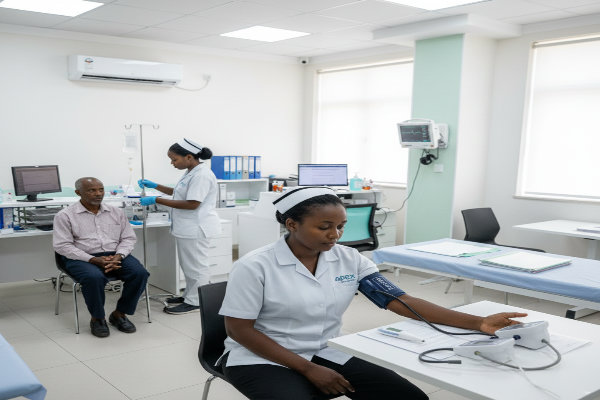 Nursing Care at Apex Clinic - Vital Signs Monitoring
